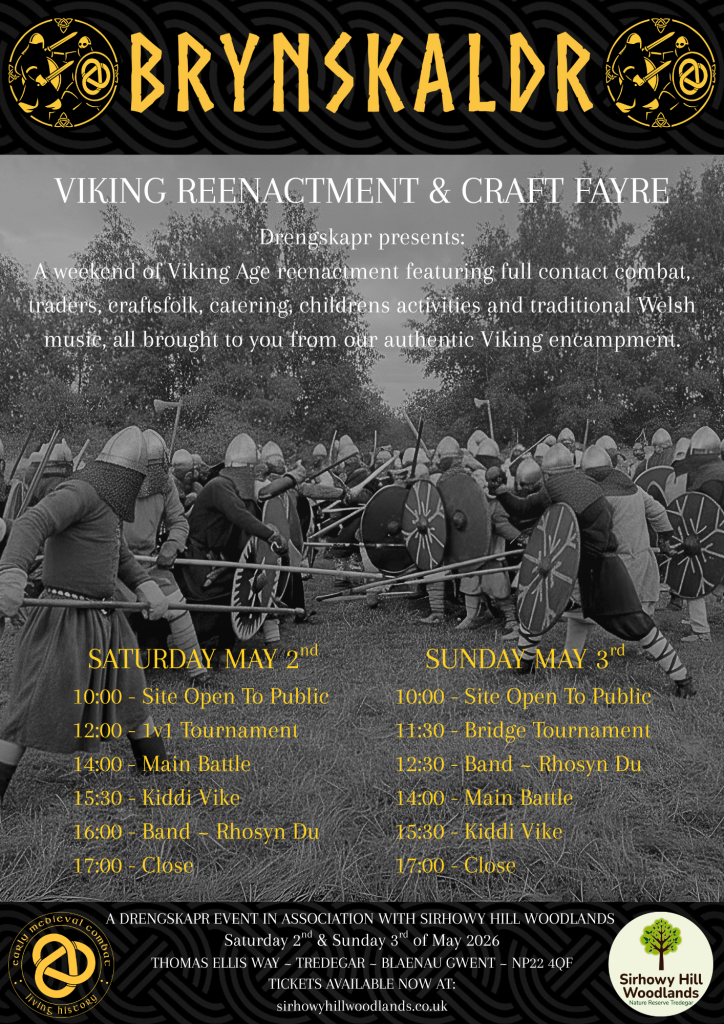 Brynskaldr Poster Schedule